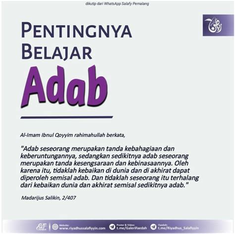 Definisi Adab